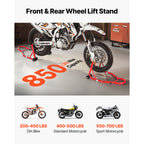SucceBuy Motorcycle Stand Lift 850lbs