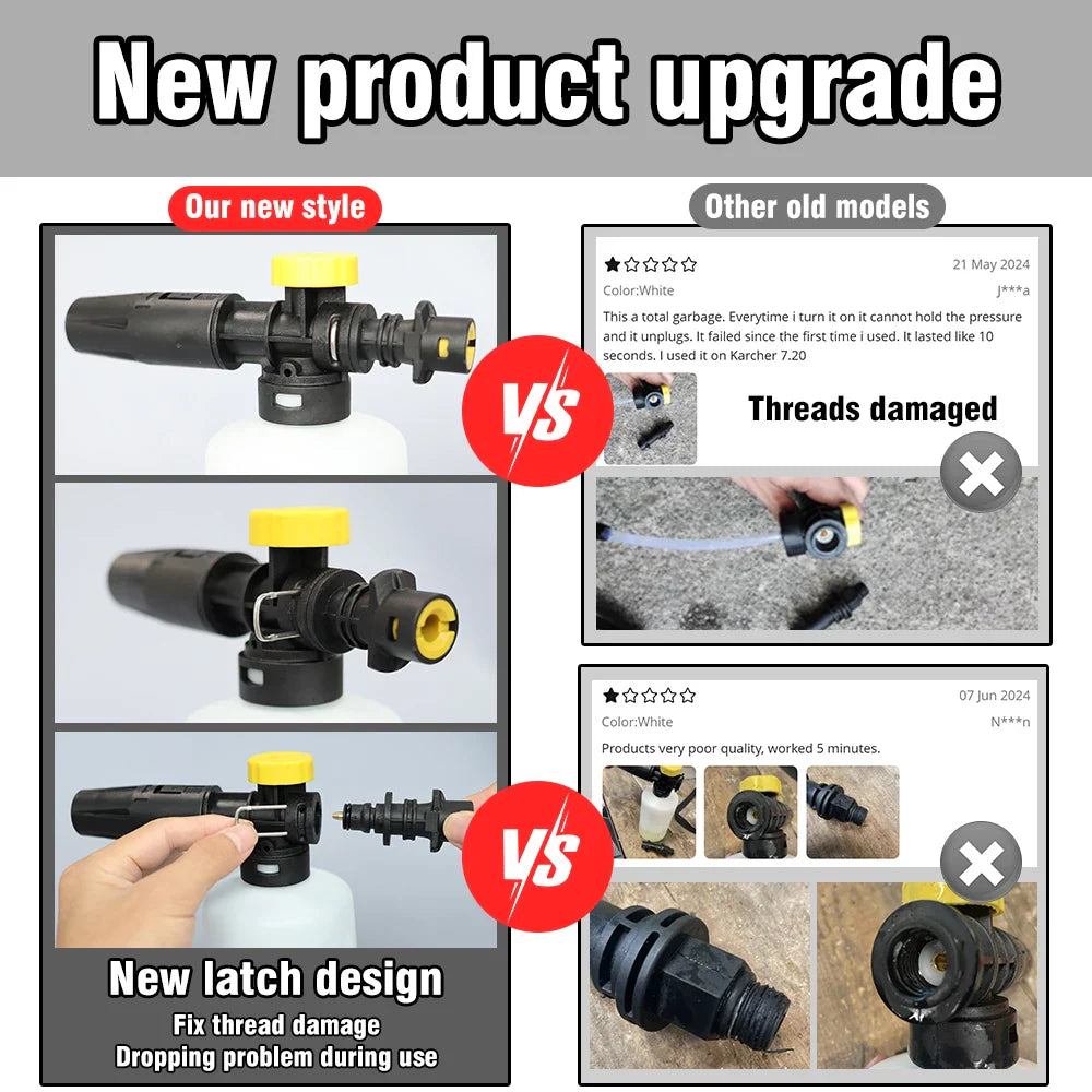 ❄️ SnowStorm Pro –  Foam Cannon