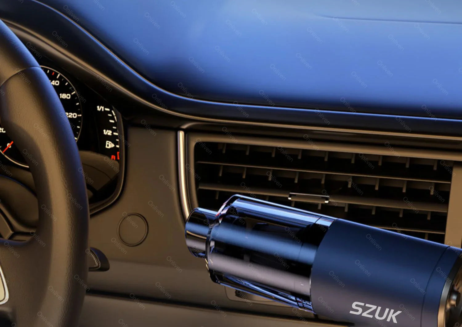 🧹 CleanForce MiniVac – Wireless Car Vacuum