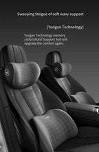 DRIVIQ ErgoSupport DuoPad – Memory Foam Cushion Set