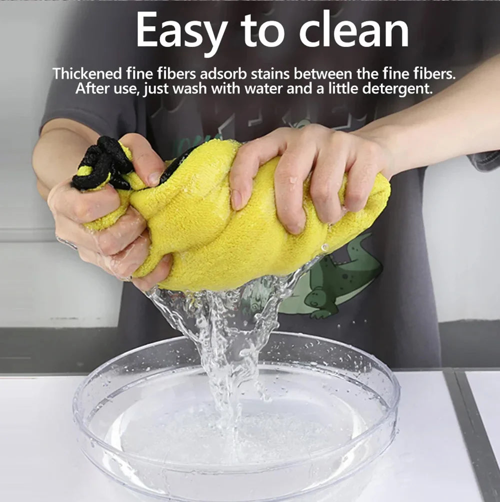 🟡 DryPro MicroTowel – Premium Microfiber Cloth