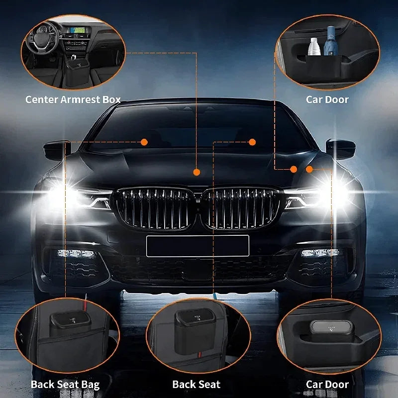 🗑️ CleanBin Mini – Compact Car Trash