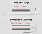 DRIVIQ GlowLine Symphony – Ambient Interior Light Kit