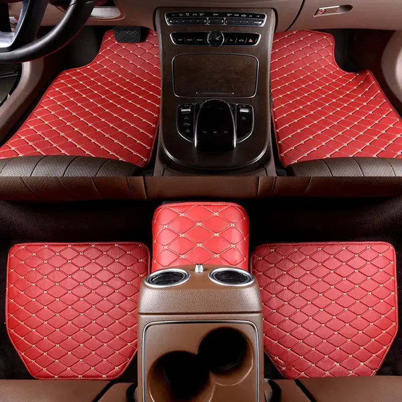 🛡️ LuxPad – Leather Car Floor Mats