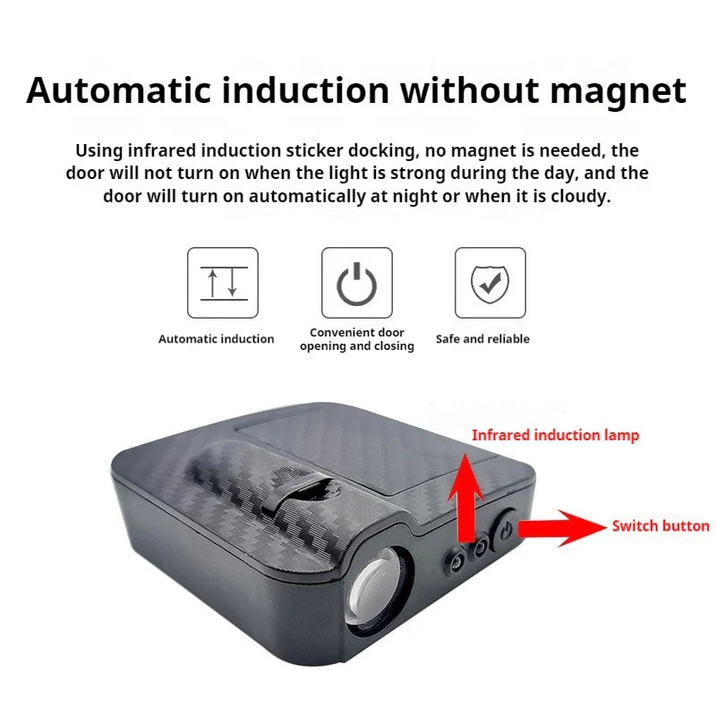 🚪 LogoGlow – Car Door Logo Projector