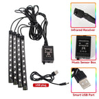 DRIVIQ NeoGlow FootLight – Car Interior Footwell Lighting Kit