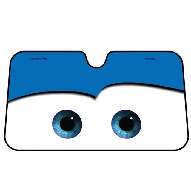 😎 ToonShade EyeVisor – Cartoon Eyes Windshield Sunshade