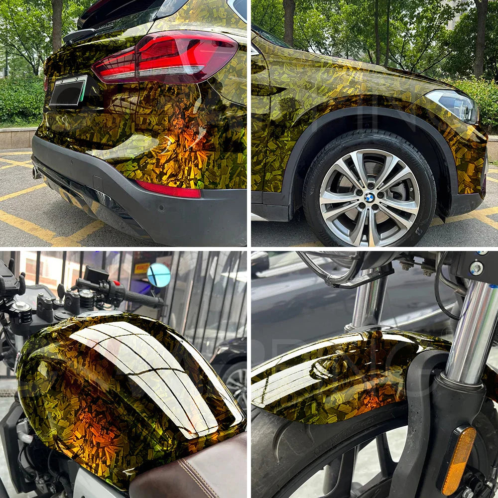 🖤 CarbonSkin Gloss – Carbon Fiber Vinyl Wrap