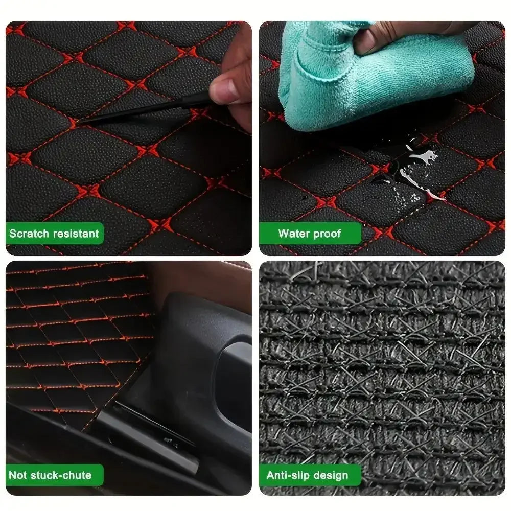 🛡️ LuxPad – Leather Car Floor Mats