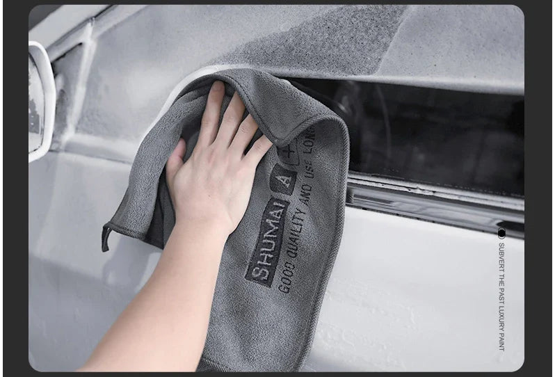 🧽 DetailMax UltraDry – Premium Microfibre Towel