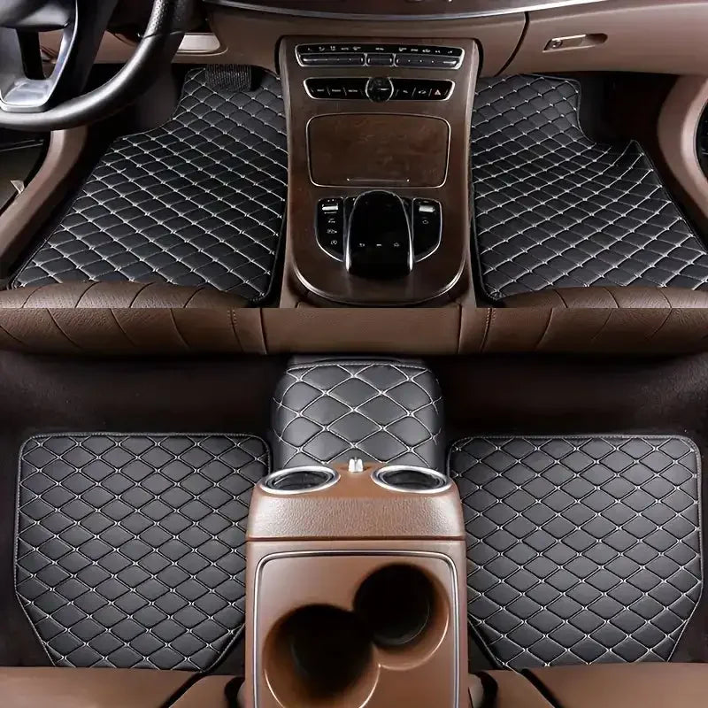 🛡️ LuxPad – Leather Car Floor Mats