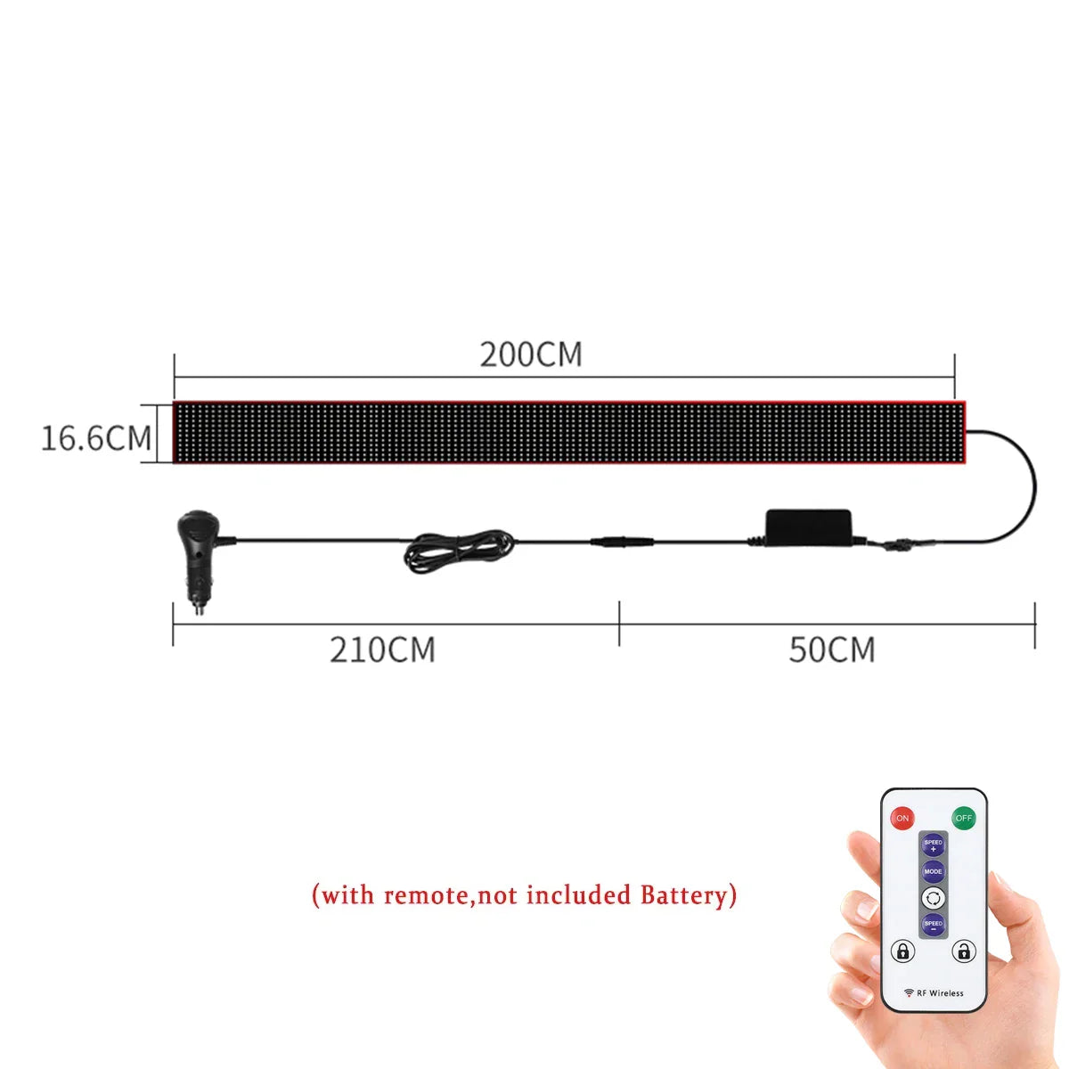 💡 PixelGlow Flex – LED Pixel Display Panel