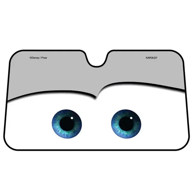 😎 ToonShade EyeVisor – Cartoon Eyes Windshield Sunshade