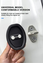 DRIVIQ SilenceGuard Lock Pads – Car Door Lock Buffer Set