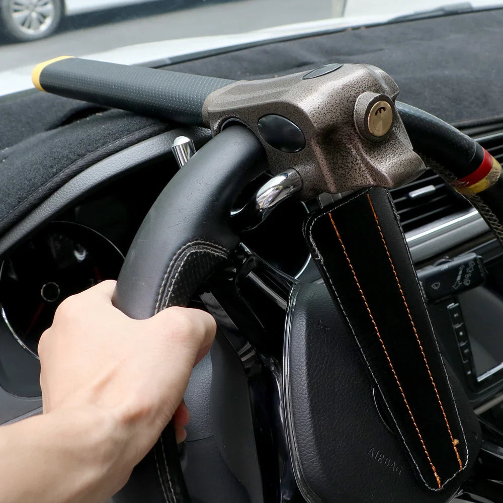 🔒 SteerSafe FoldLock – Steering Wheel Lock