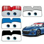 DRIVIQ ToonShade EyeVisor – Cartoon Eyes Windshield Sunshade