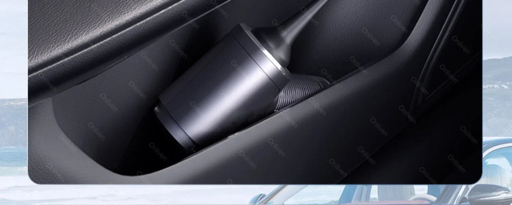 🧹 CleanForce MiniVac – Wireless Car Vacuum