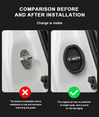 DRIVIQ SilenceGuard Lock Pads – Car Door Lock Buffer Set