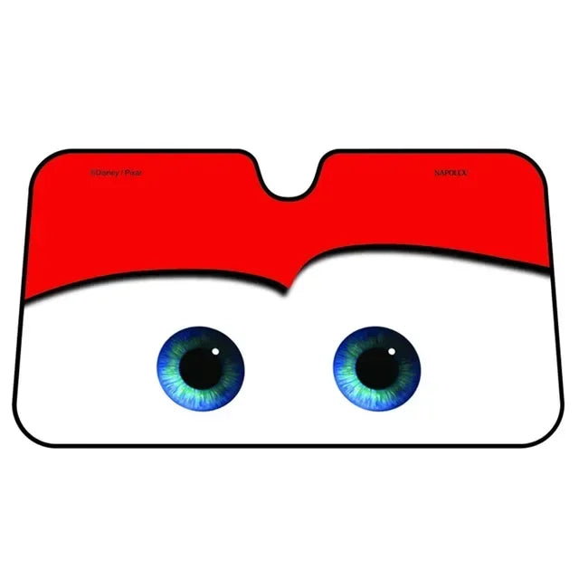 😎 ToonShade EyeVisor – Cartoon Eyes Windshield Sunshade
