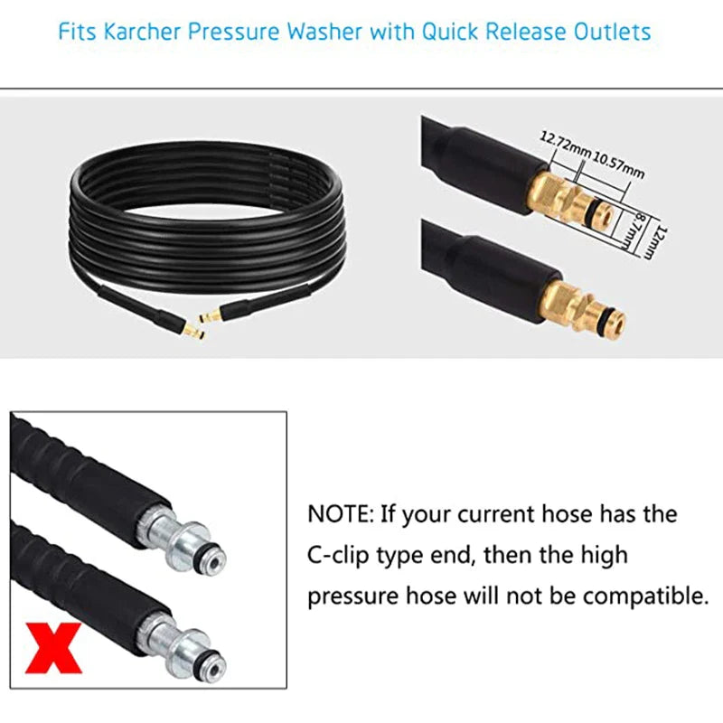 🔧 FlexiJet LinkPro – High-Pressure Hose
