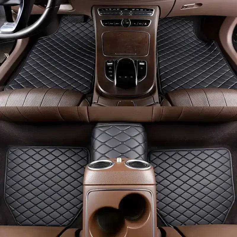 🛡️ LuxPad – Leather Car Floor Mats