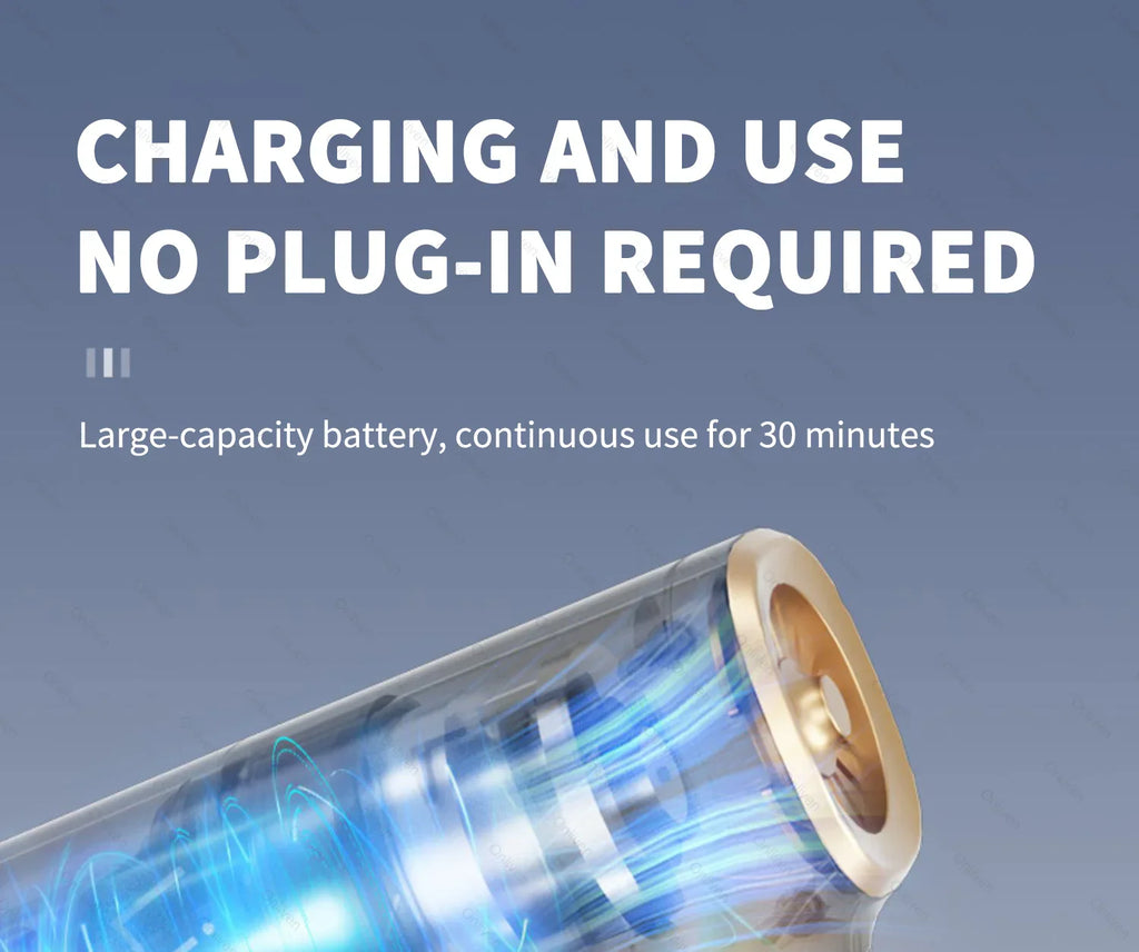 🧹 CleanForce MiniVac – Wireless Car Vacuum