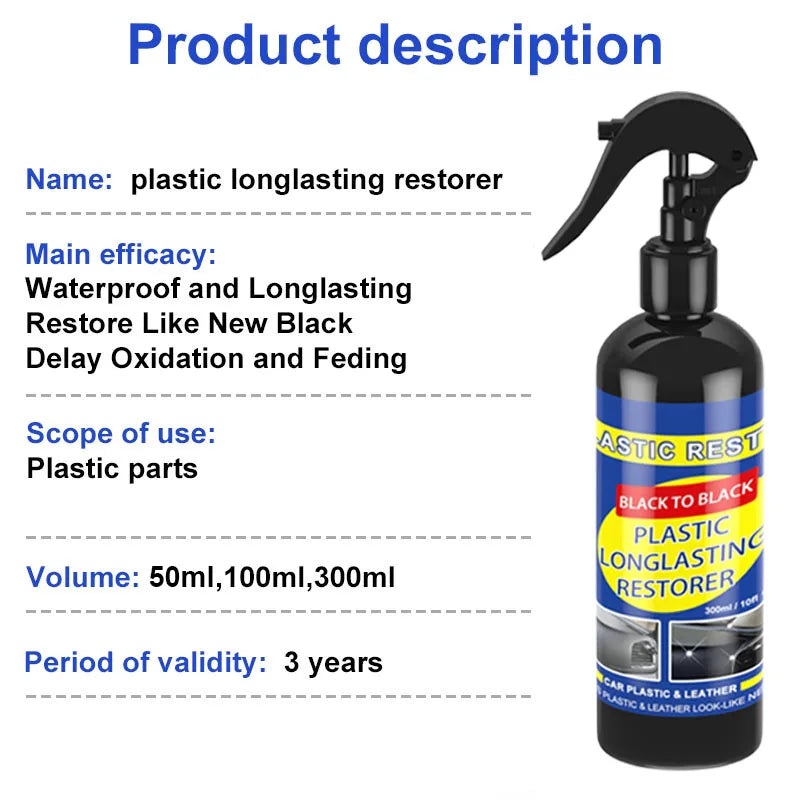 🖤 TrimRenew BlackGloss – Plastic & Trim Restorer