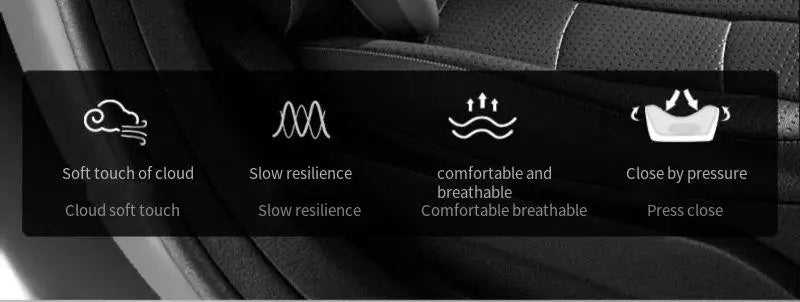 🛋️ ErgoSupport DuoPad – Memory Foam Cushion Set