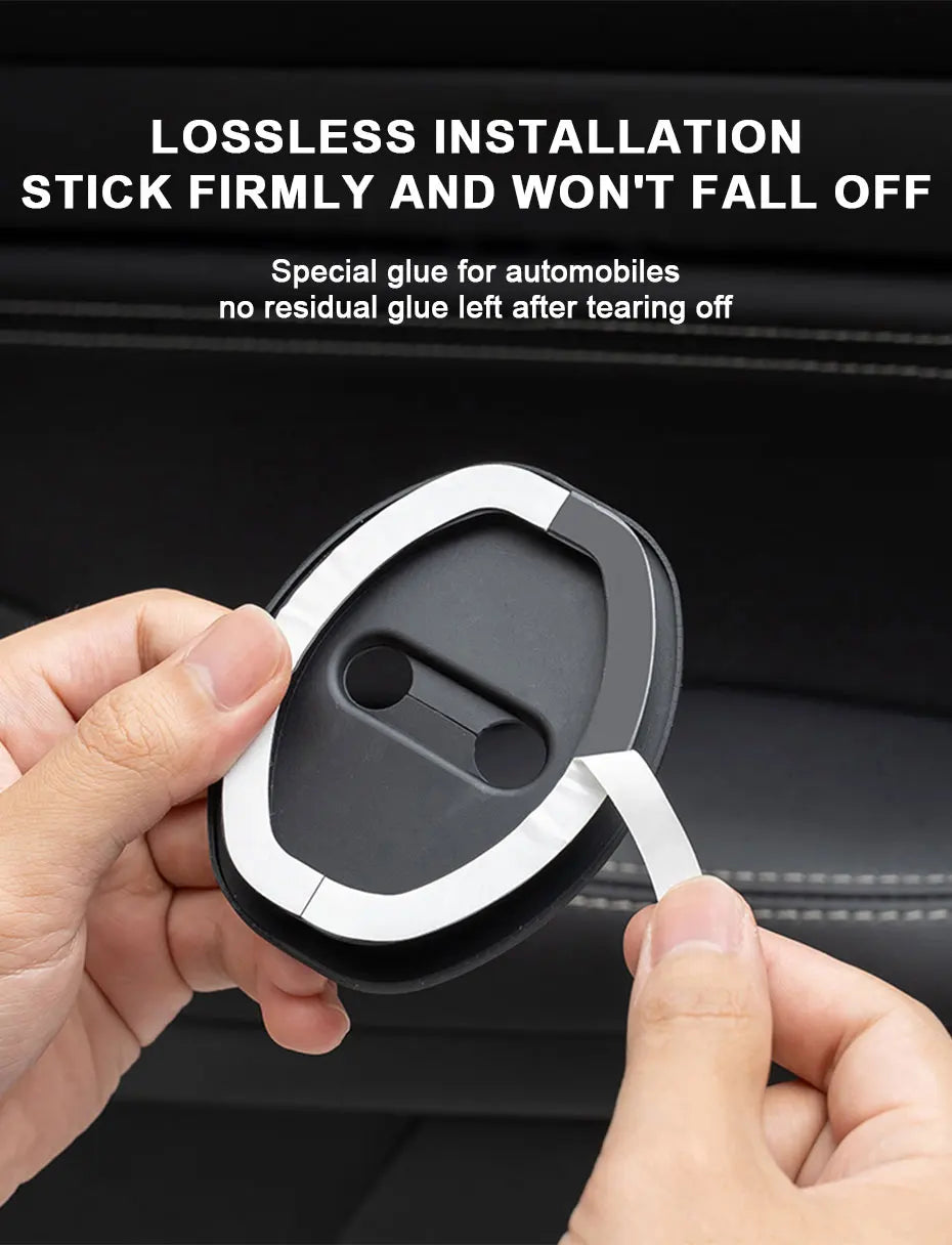 🔇 SilenceGuard Lock Pads – Car Door Lock Buffer Set