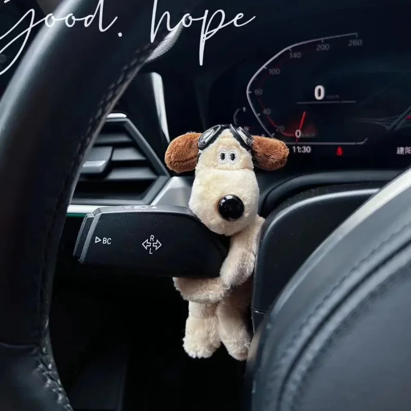 🐶 WaggyPup – Puppy Wiper Lever Decoration