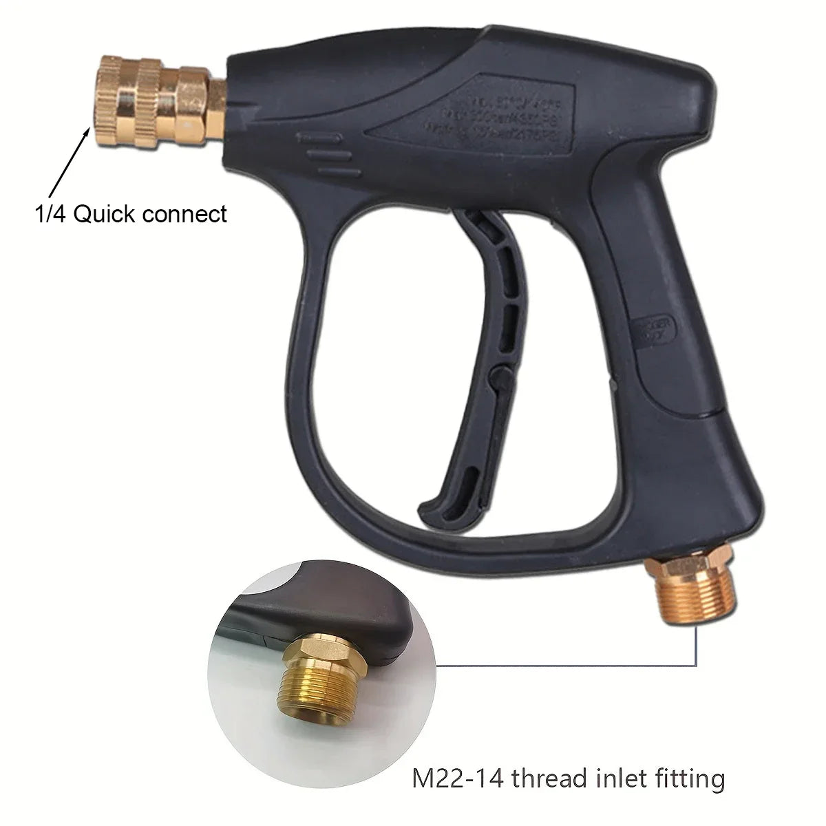 🔫 BlasterGrip – High-Pressure Car Wash Gun