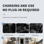 DRIVIQ CleanForce MiniVac – Wireless Car Vacuum