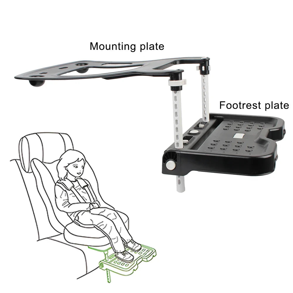 👶 LittleRide FootLift – Car Seat Footrest