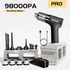 DRIVIQ CleanForce MiniVac – Wireless Car Vacuum