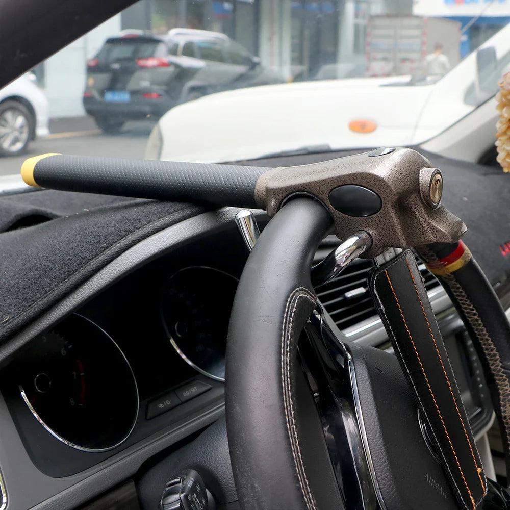 🔒 SteerSafe FoldLock – Steering Wheel Lock