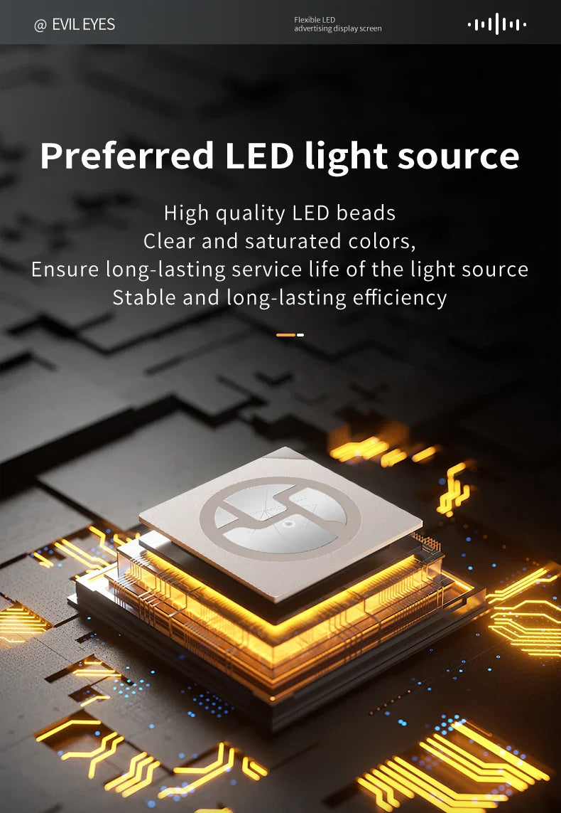 💡 PixelGlow Flex – LED Pixel Display Panel